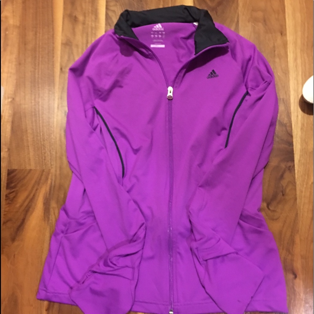 Warmup jacket & pants.